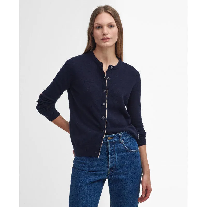 Women's Merino Wool Pendle Knitted Cardigan by Barbour