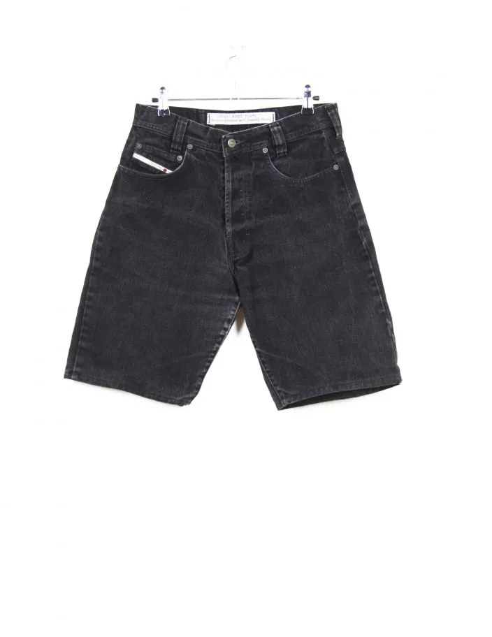 Black Diesel Bermuda Jeans Size S