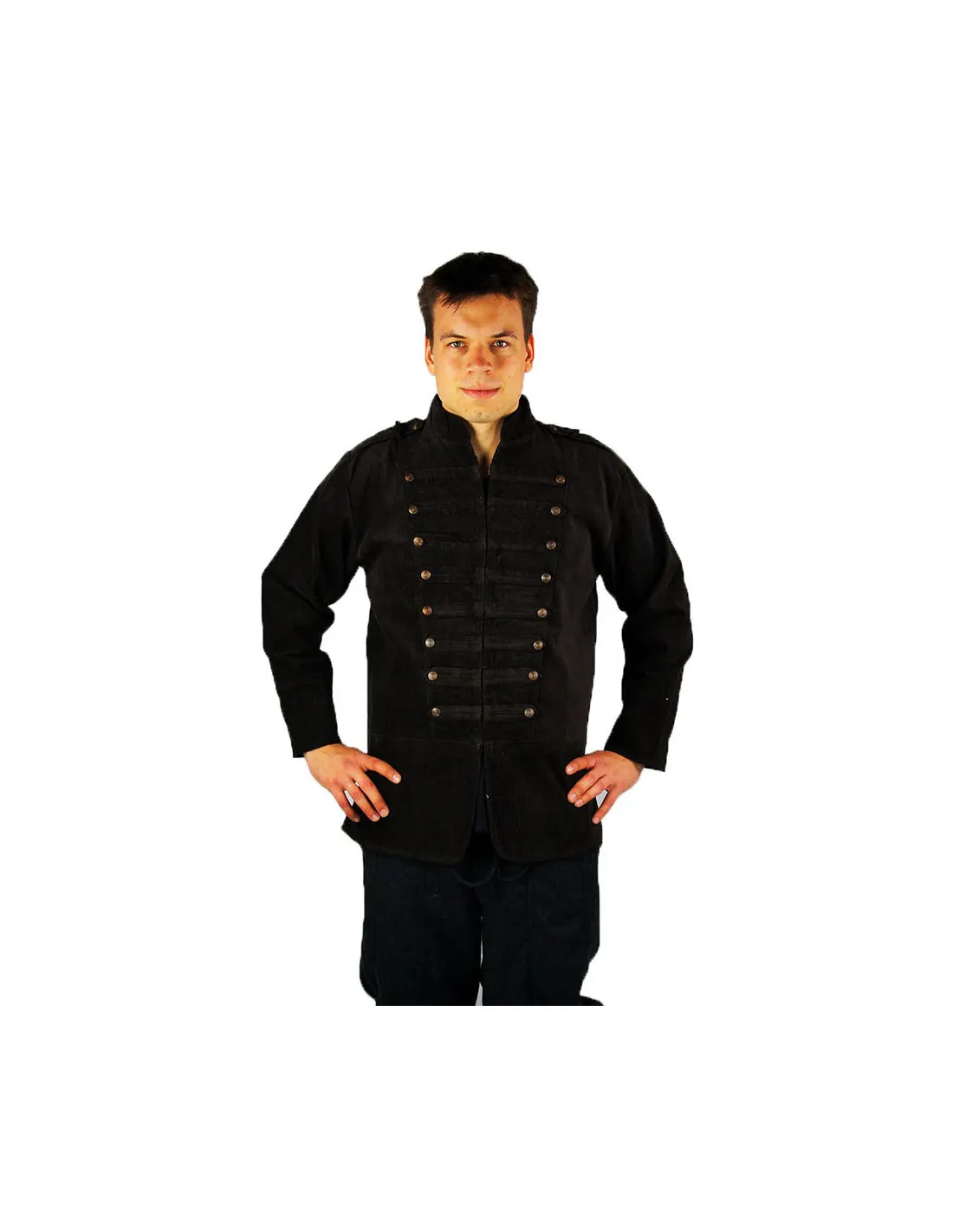 Black Bodo Military Uniform Jacket ⚔️ Sword Shop