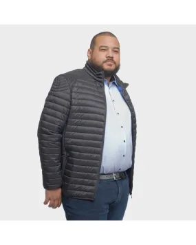 Black Lightweight Oversized Parka - Size-factory
