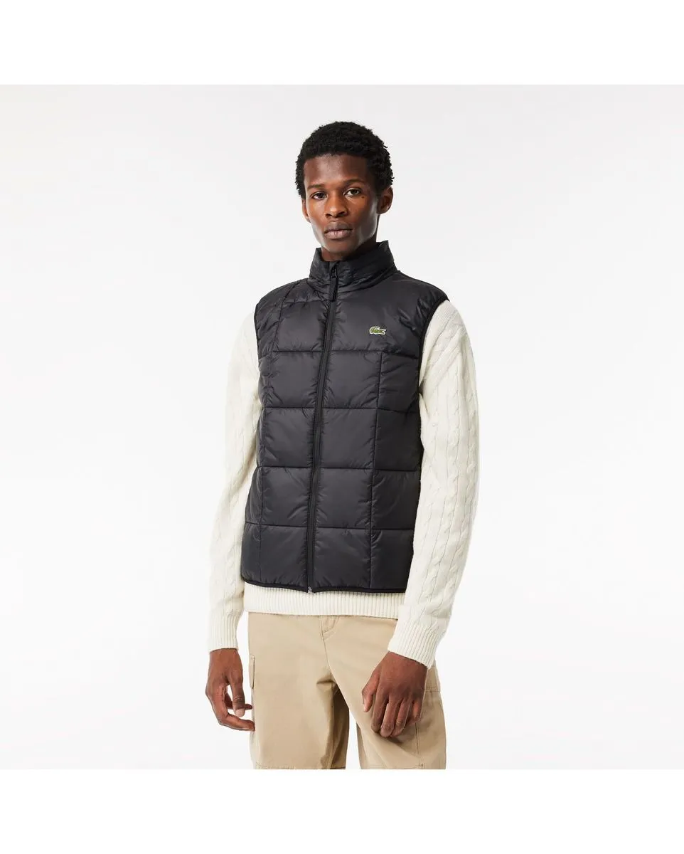 Black Men's Sleeveless Vest CORE ESSENTIALS