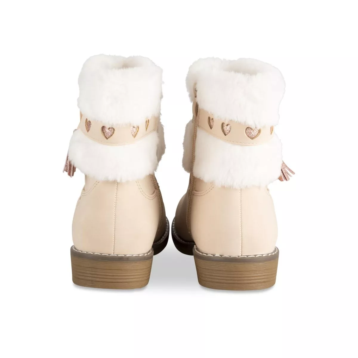Bottines beige LOVELY SKULL