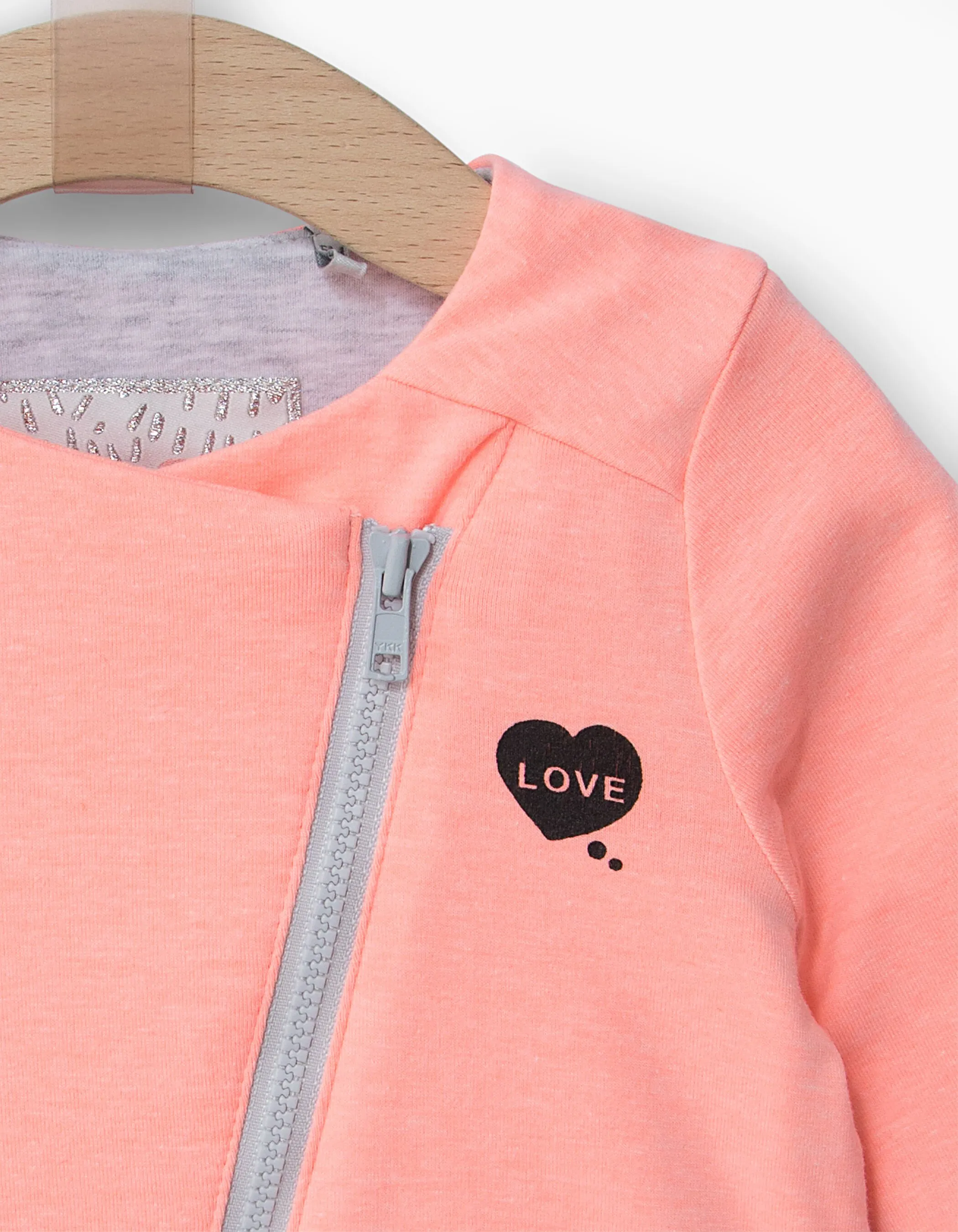 Coral Baby Girl Cardigan