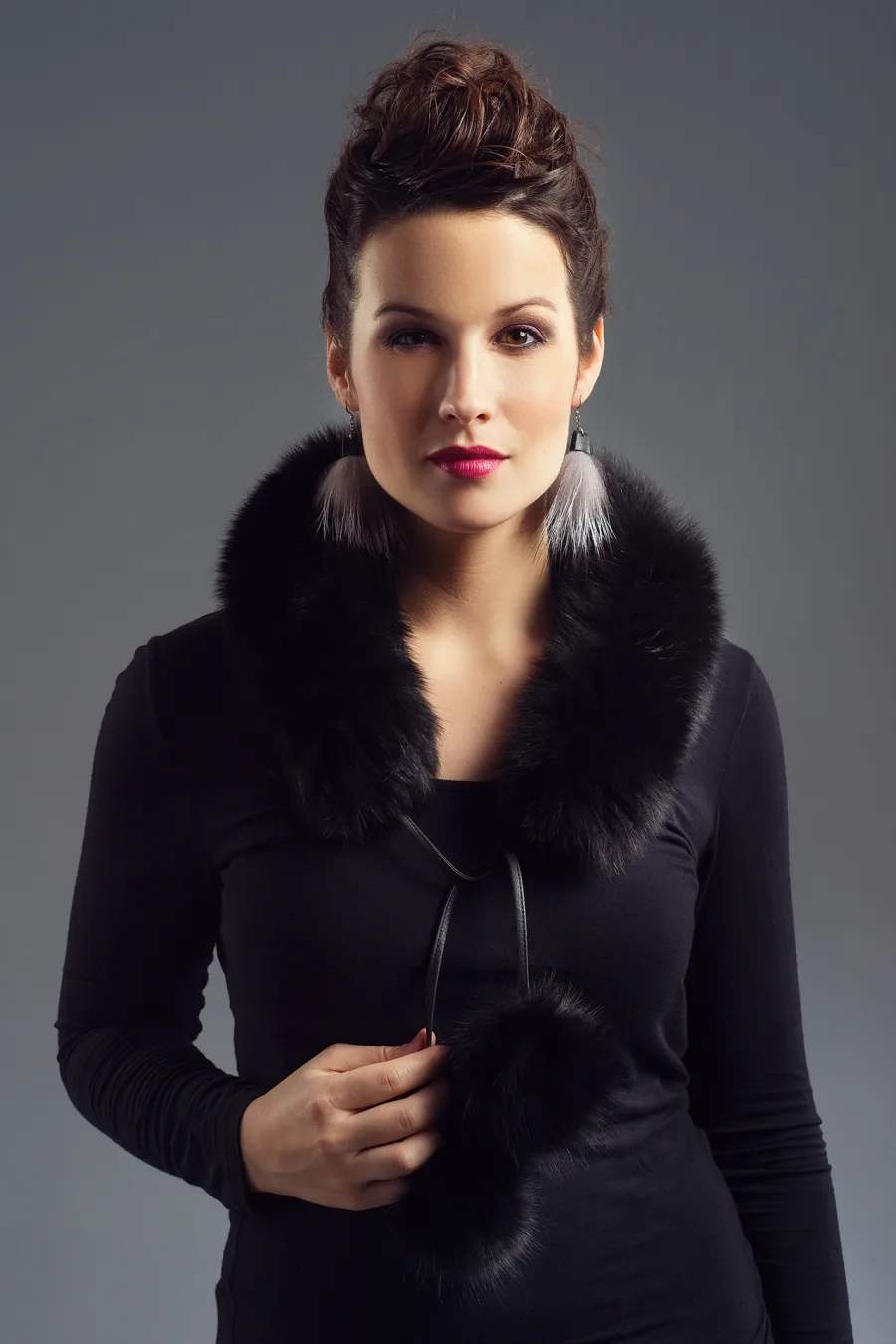 Elegant Women's Leather Gloves