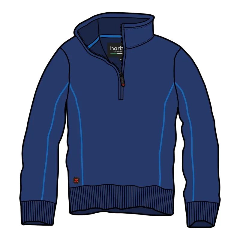 Horizon H03001 ONYXE Comfortable Half-Zip Fleece Sweatshirt