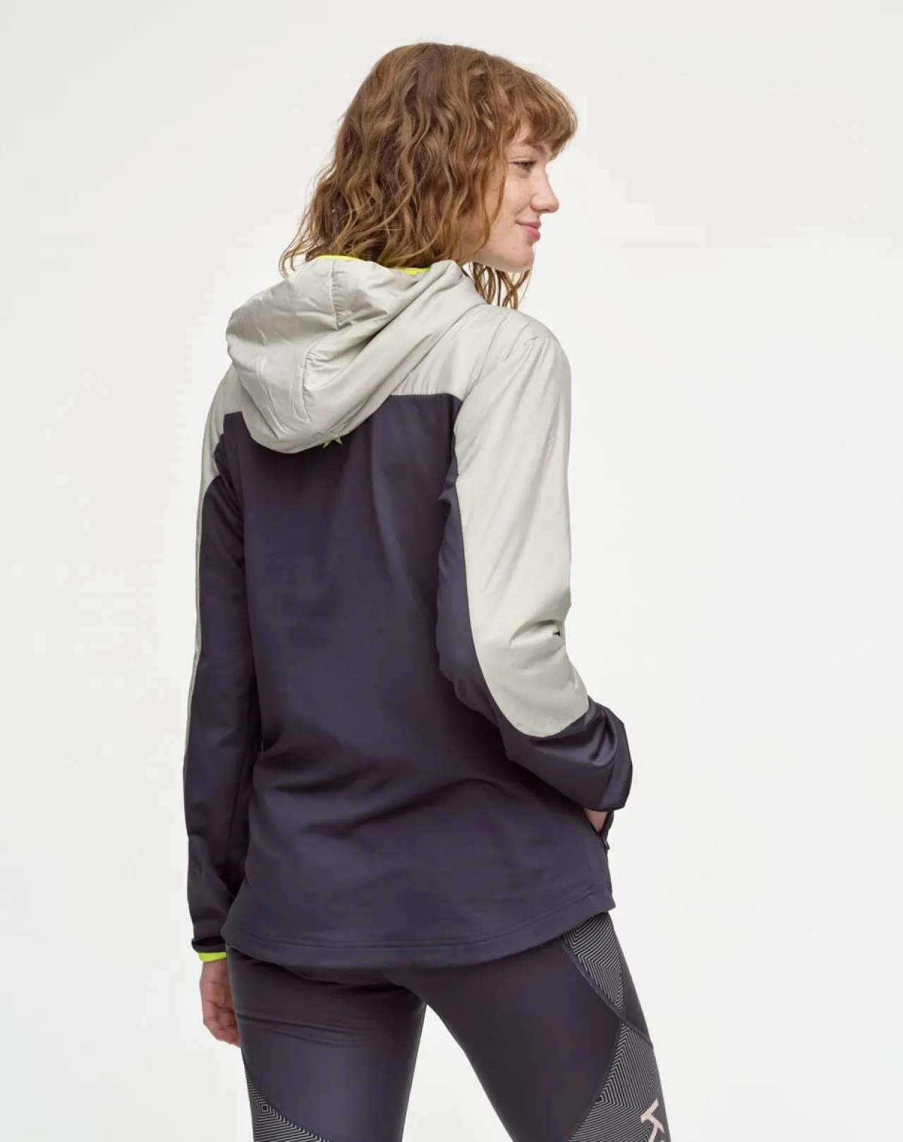 Kari Traa Sanne Hybrid Jacket Dove - Running Vest