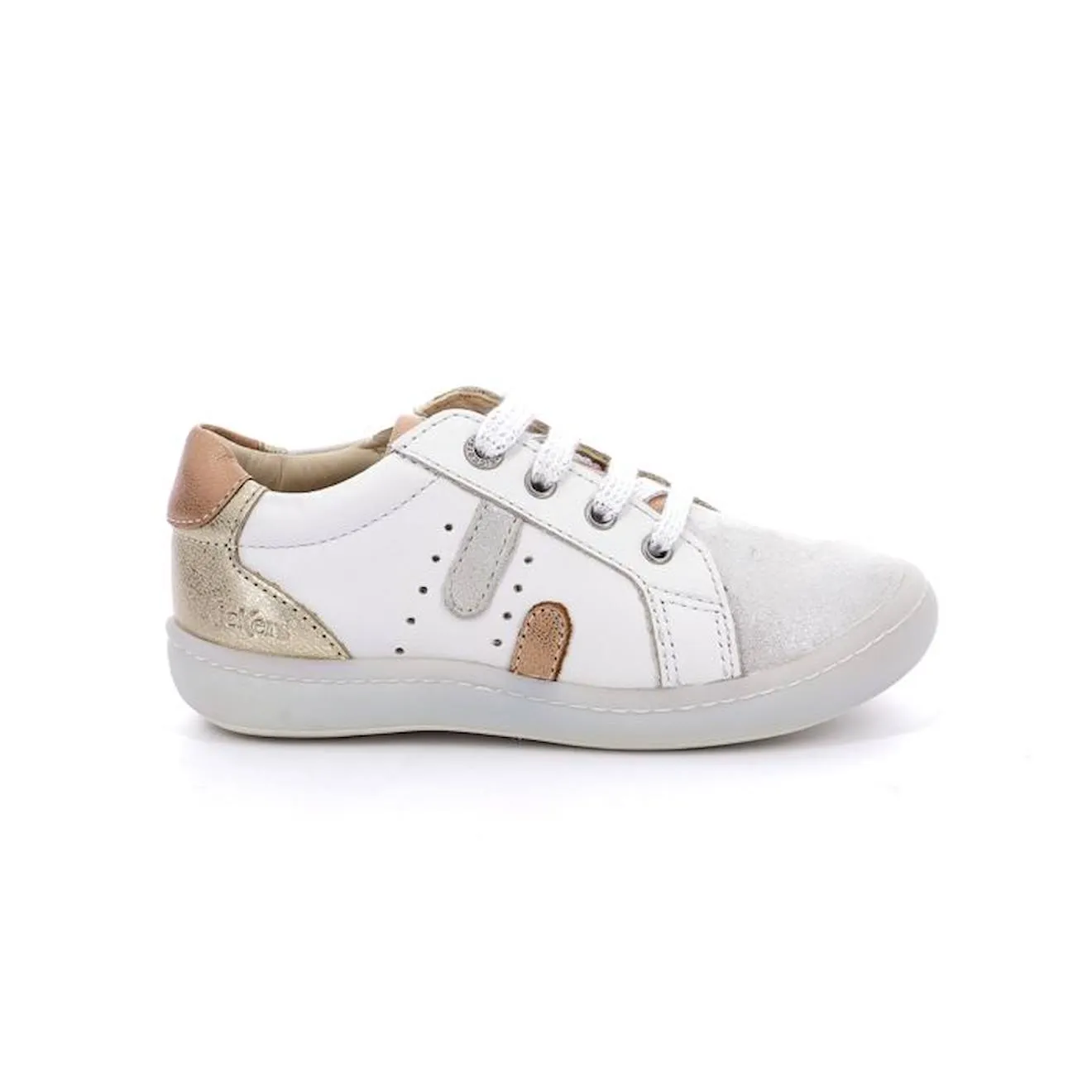 Kickers Low-Top Sneakers Kickpom White White - Kickers
