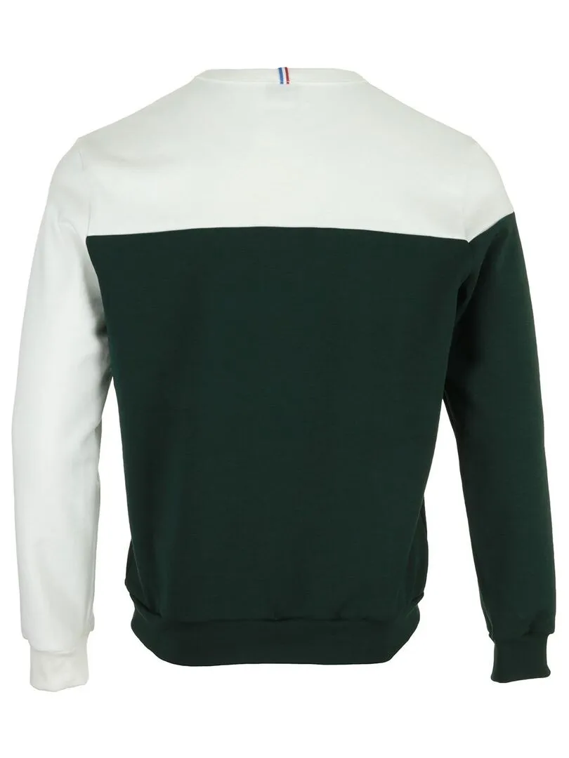 Le Coq Sportif Bat Hoody N°1 Sweatshirt - White Green