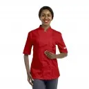 Manelli Woman's Butcher Jacket Long Sleeve Red