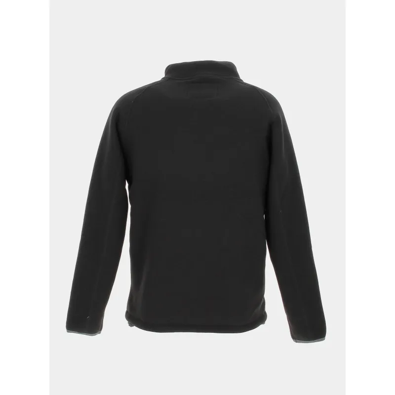 Mens Black Fleece Jacket - Aulp | wimod