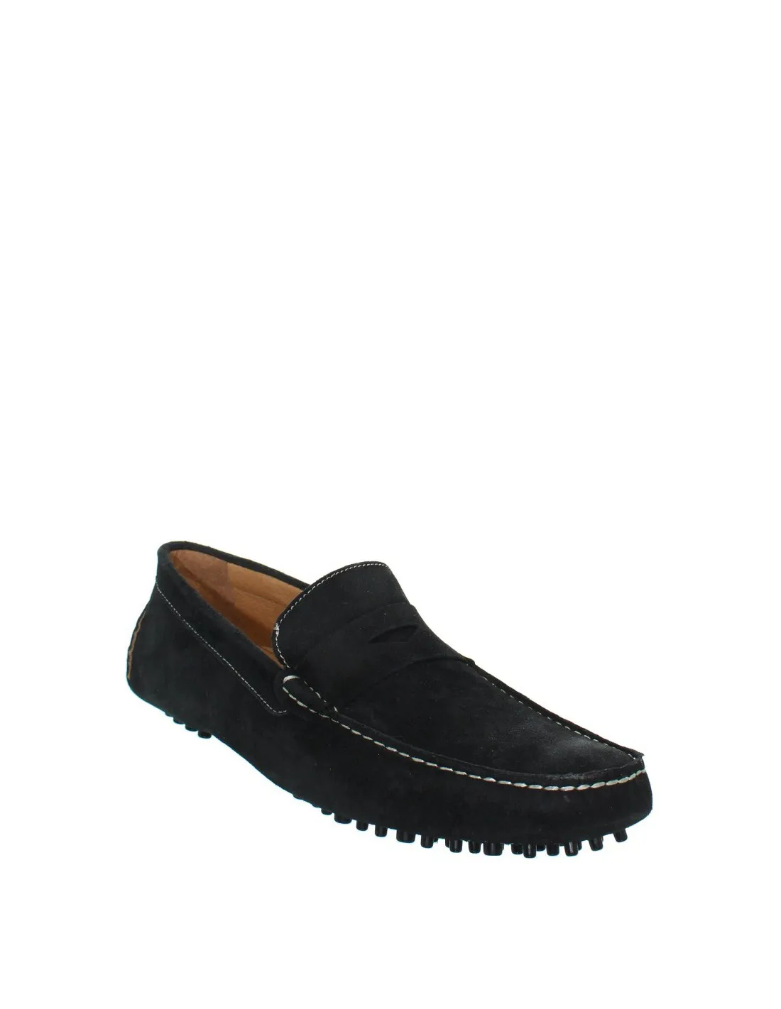 Baxton Black Moccasins Model BOM39234