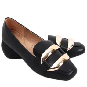 Women's Black Hedd Moccasins - Black.