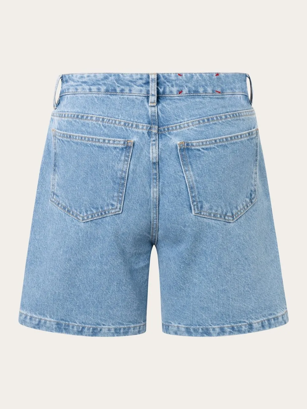 Recycled Cotton Bleached Stonewash Reborn Shorts 3050 Bleached Stonewash Women's Denim Shorts