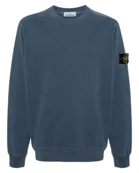 Stone Island SWEAT 66060 V0124 DARK BLUE - Chez Maman Rouen
