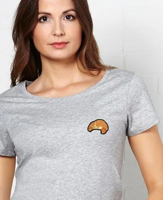 Men's Sweatshirt with Croissant Patch.