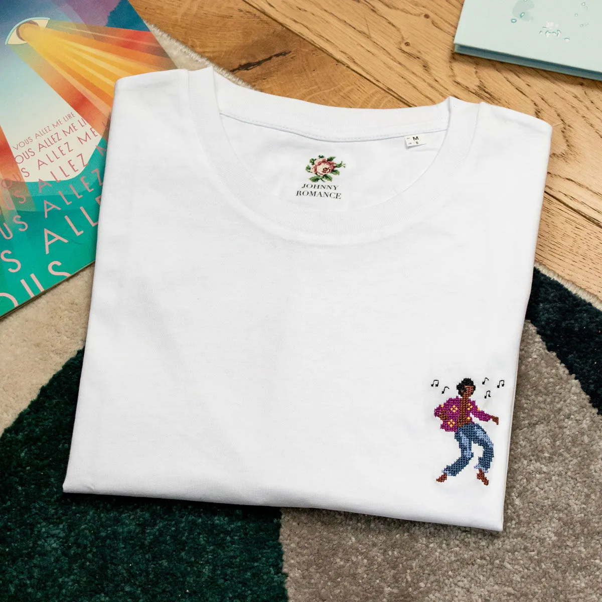 T-Shirt con ricamo Danseur - Les Raffineurs