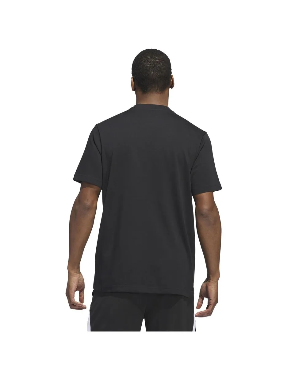 Men's Black T-shirt with WWH Logo Print G T