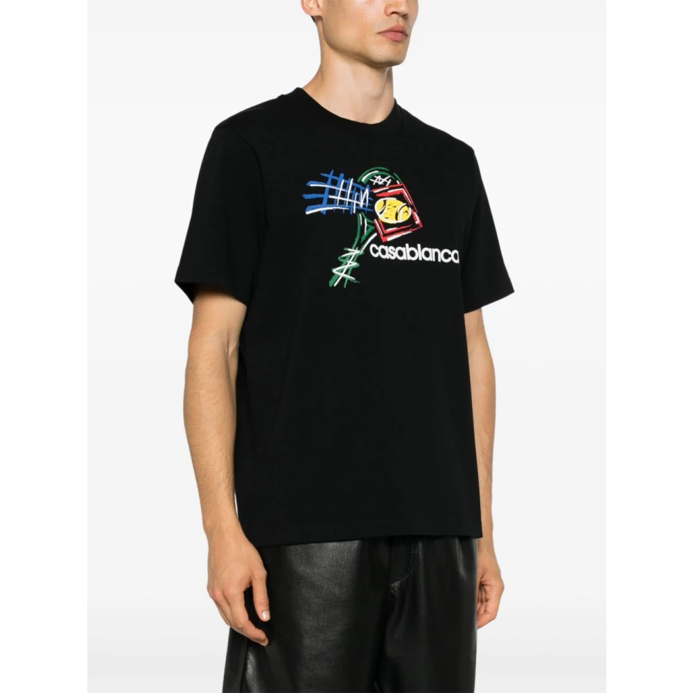 Tennis Sketch Graphic T-shirt - Shop Now