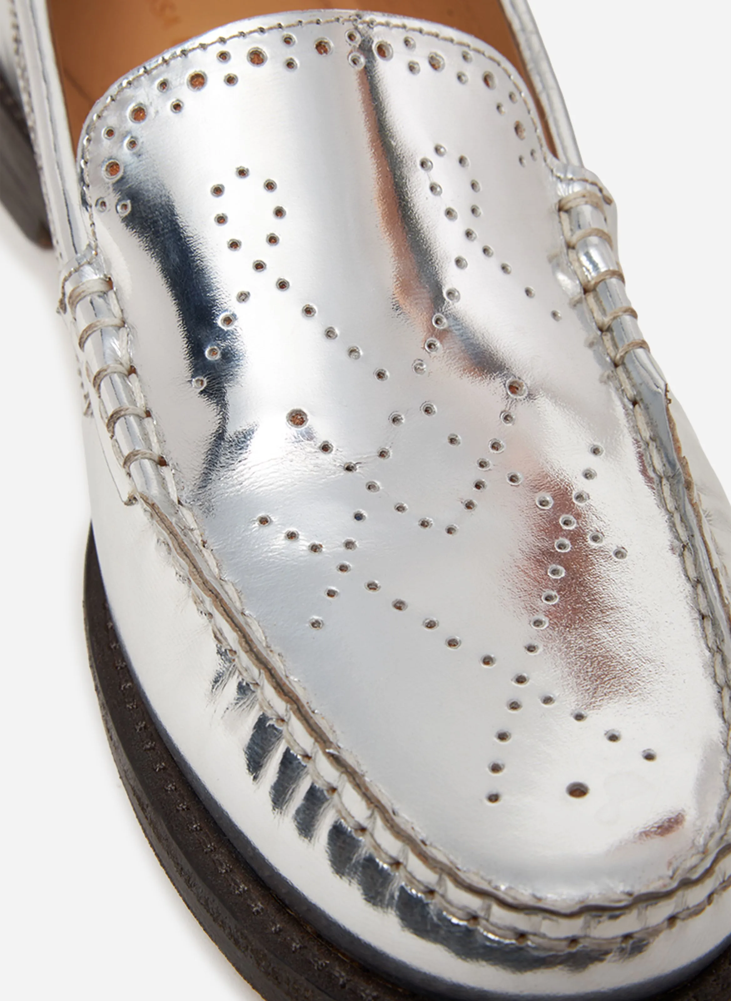 Vanessa Bruno Grey Moccasins
