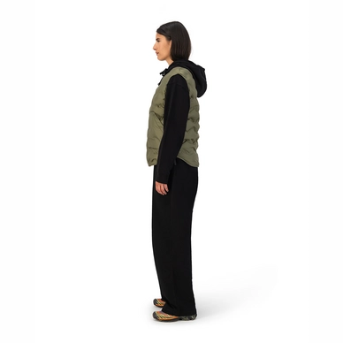 Unisex Short Bodywarmer Army Green Vest without Sleeves by Maium
