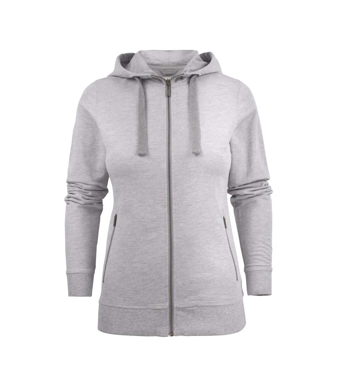 Women's Ash Grey James Harvest Duke Hooded Jacket