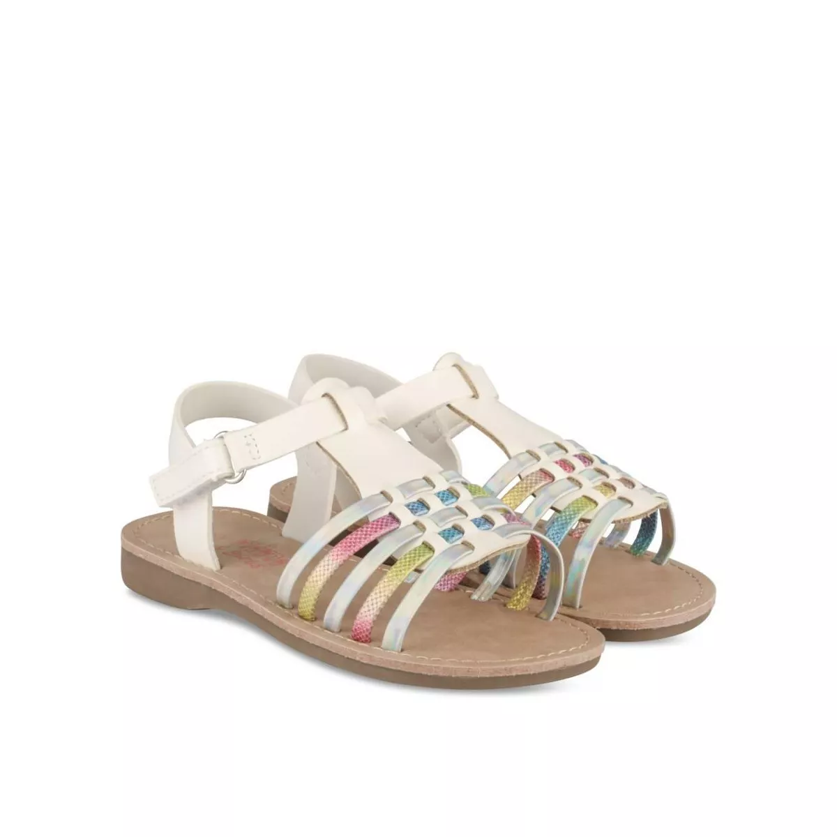 White NINI & GIRLS Sandals.