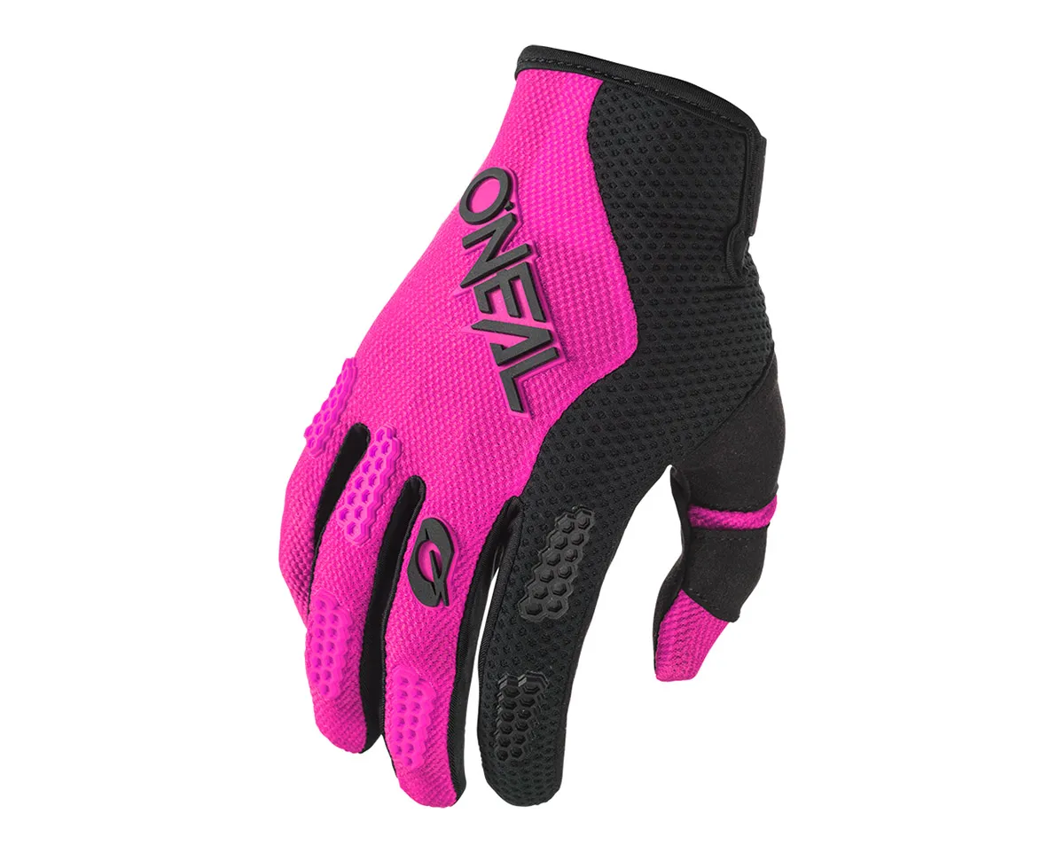 Women's ELEMENT RACEWEAR Long Gloves Black/Pink